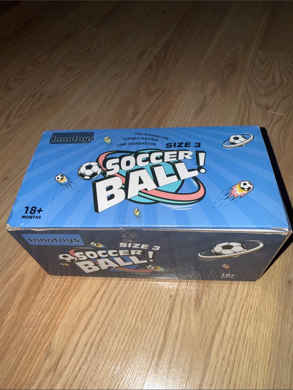 Blue Soccer Ball - Size 3